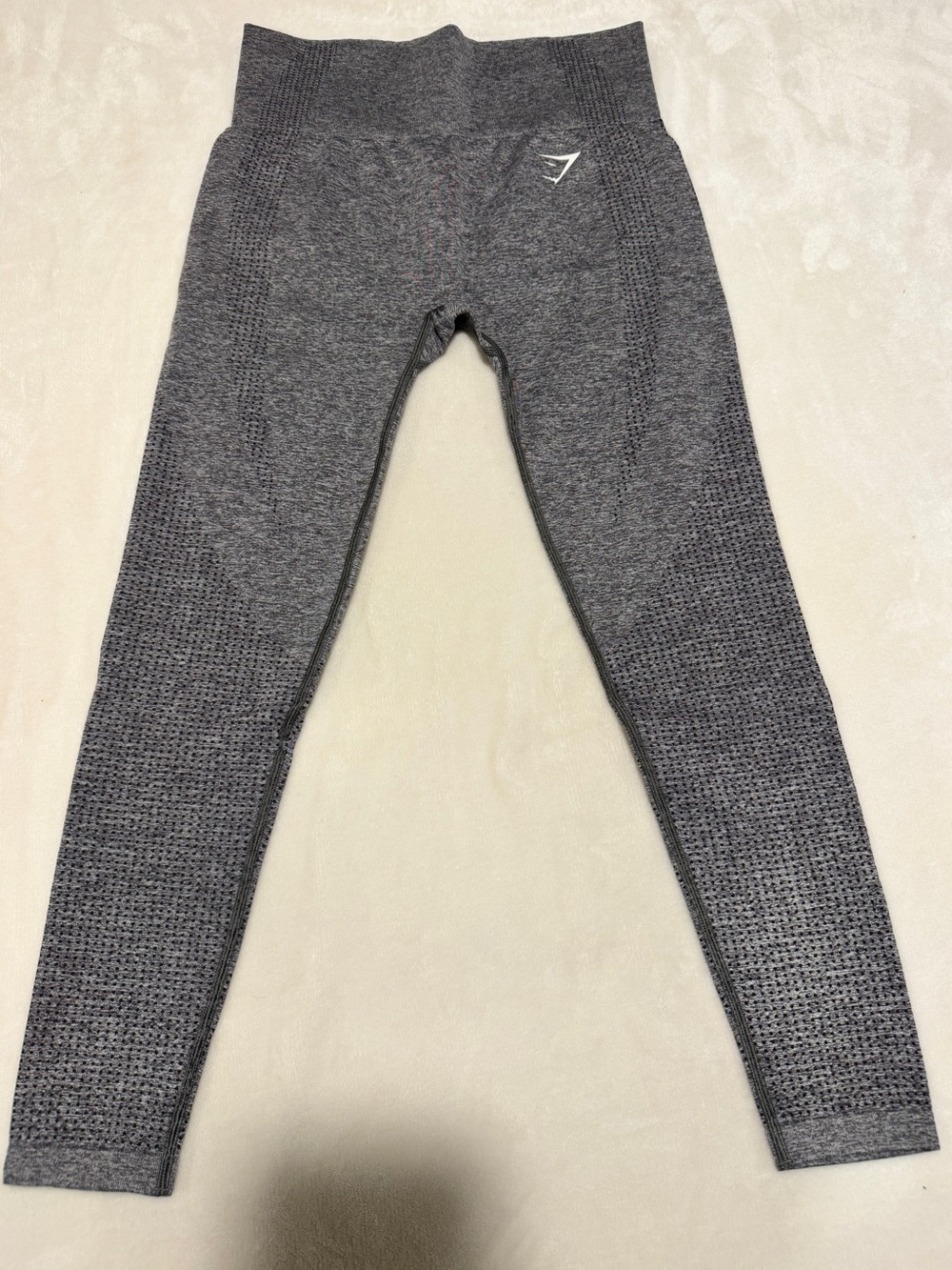 Gymshark Vital Seamless Leggings Smokey Grey Marl Size M High Waisted